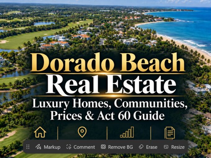 Explore Dorado Beach real estate, luxury homes, communities, prices and Act 60 relocation. Work with Esteban Sarmiento, an experienced Dorado Beach Realtor.